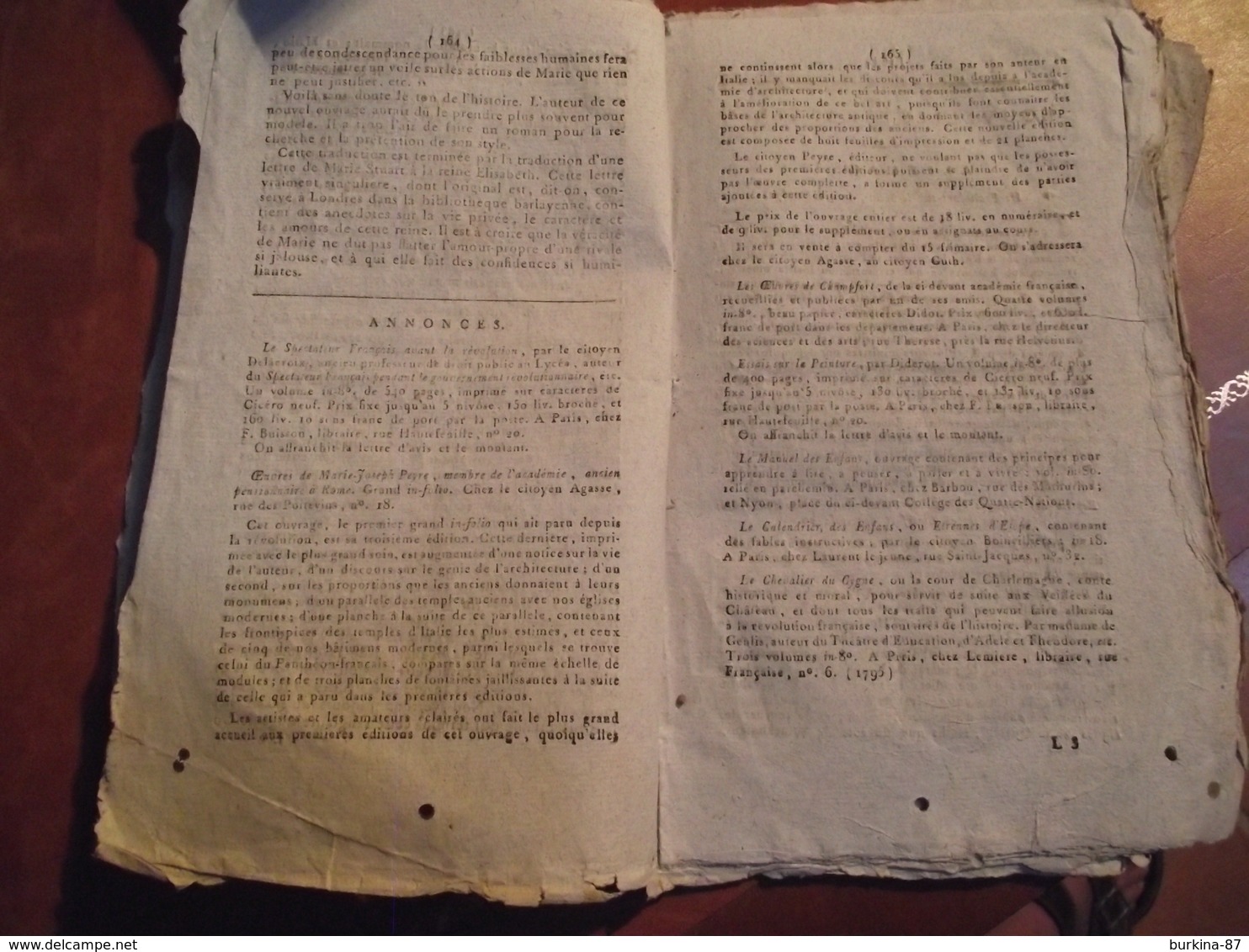 MERCURE FRANCAIS, An 4, N° 18, Journal Historique Politique Et Littéraire - Journaux Anciens - Avant 1800