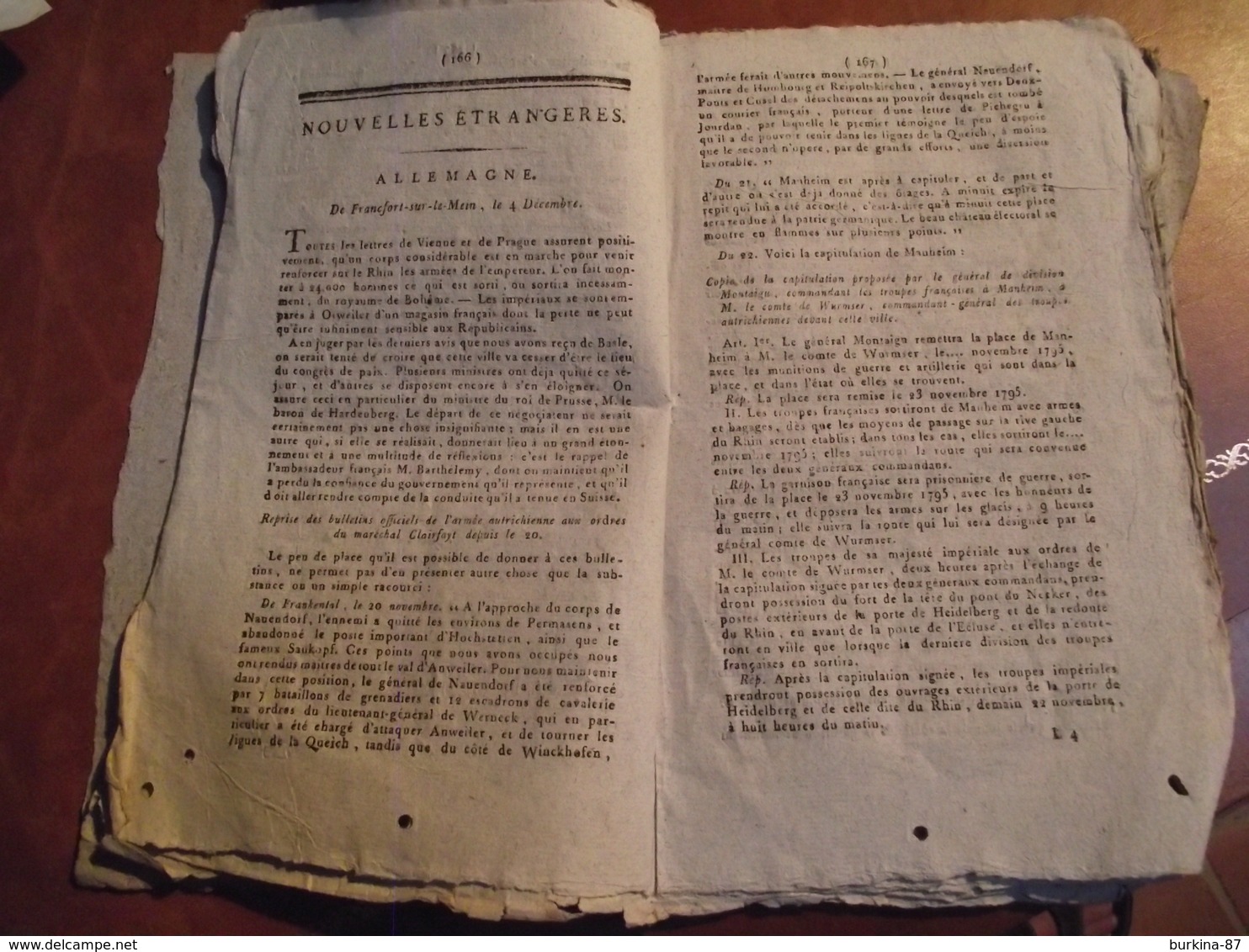 MERCURE FRANCAIS, An 4, N° 18, Journal Historique Politique Et Littéraire - Kranten Voor 1800