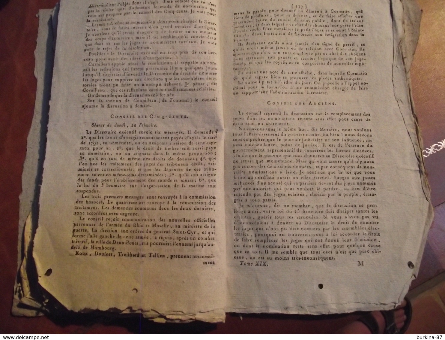 MERCURE FRANCAIS, an 4, N° 18, journal Historique politique et littéraire