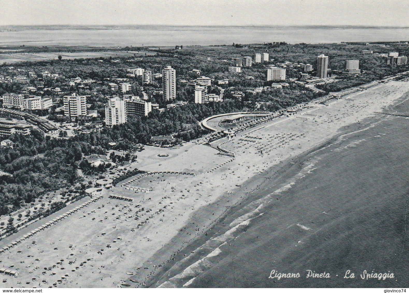 UDINE - LIGNANO PINETA - LA SPIAGGIA........S55 - Udine