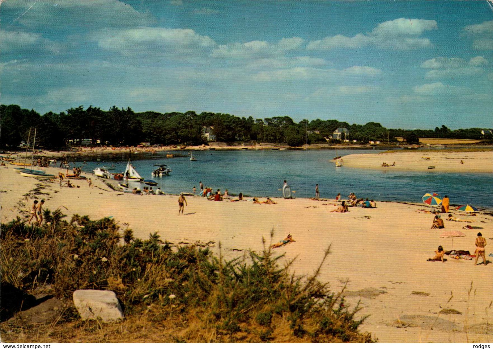 Dep 29 , Cpm Anse De BENODET , 1023 , Le Letty , Plage De La Mer Blanche  (20325) - Bénodet