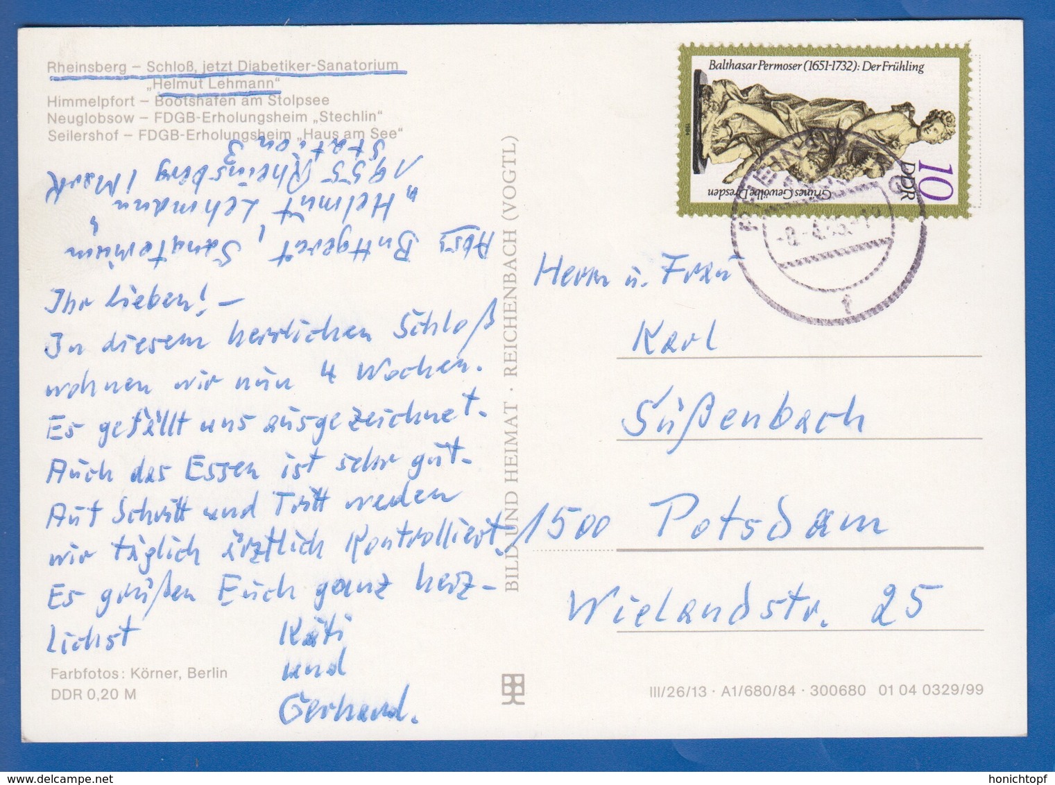 Deutschland; Rheinsberg Mark; Multibildkarte; Bild3 - Rheinsberg