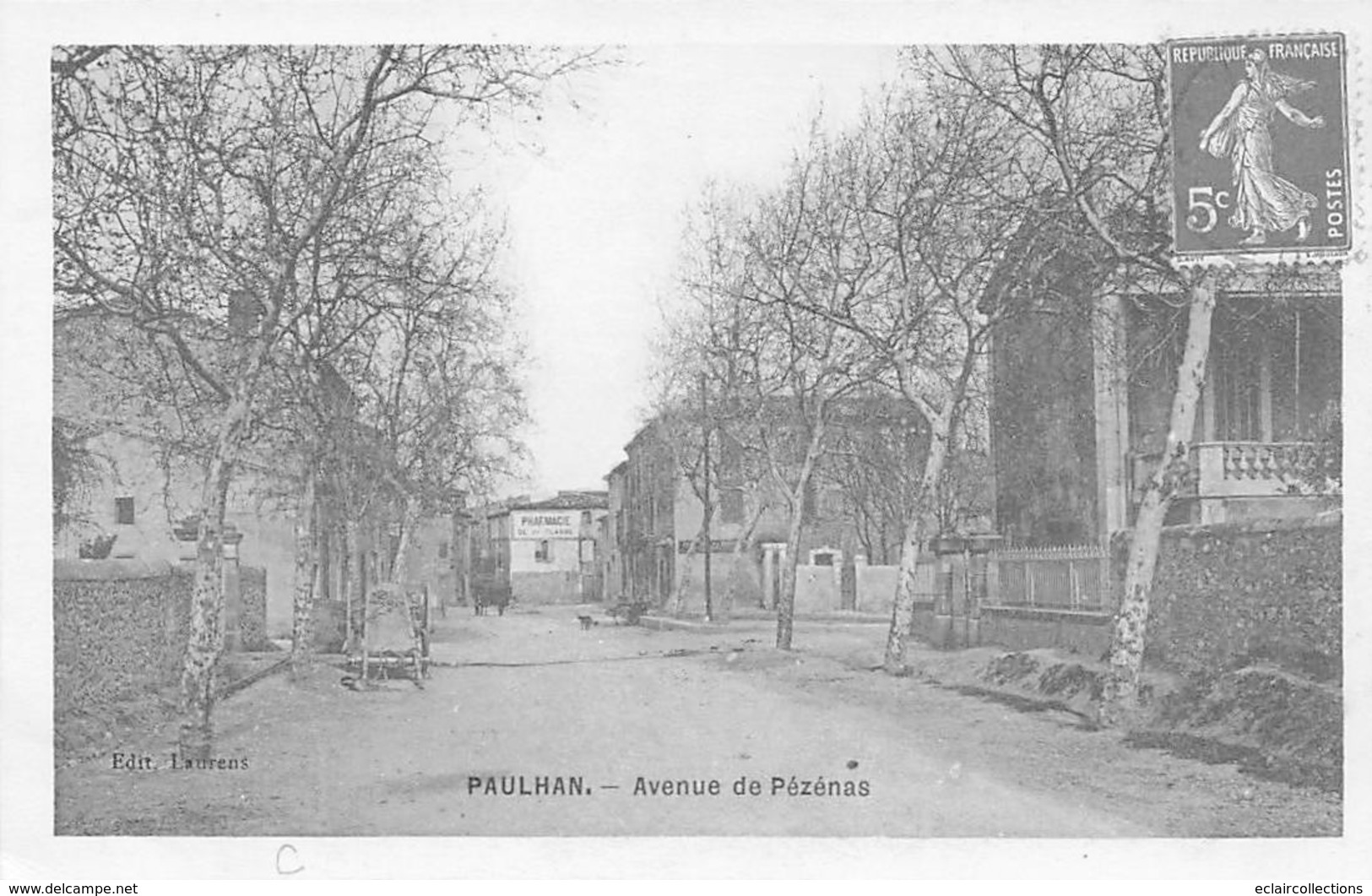 Paulhan        34           Avenue De Pézenas        (Voir Scan) - Paulhan