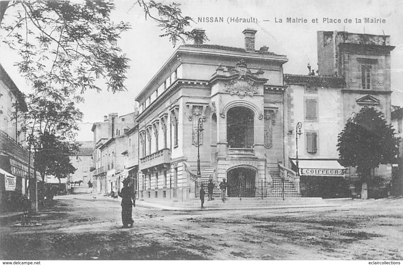 Nissan Les Enserune       34       Place De La Mairie                (Pli Voir Scan) - Sonstige & Ohne Zuordnung