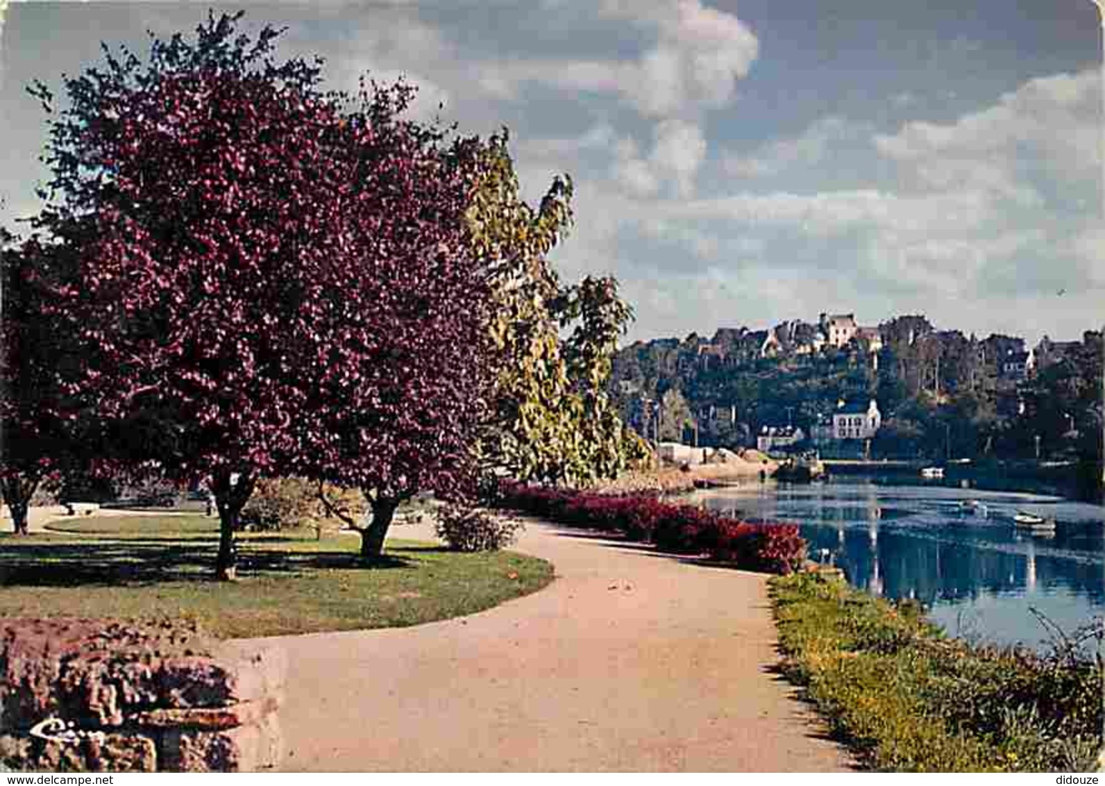 29 - Pont Aven - Les Jardins Au Bord De L'Aven - Voir Scans Recto Verso - Pont Aven