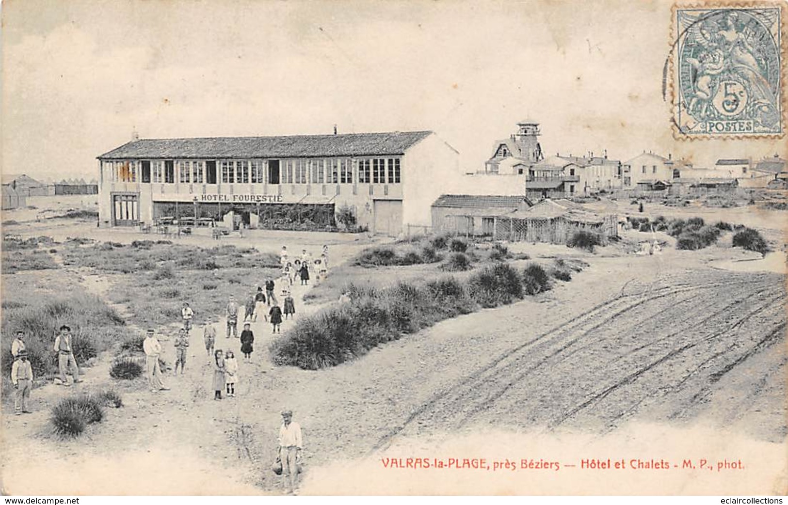 Valras La Plage           34         Hôtel Fourestie Et Chalets                      (Voir Scan) - Autres & Non Classés