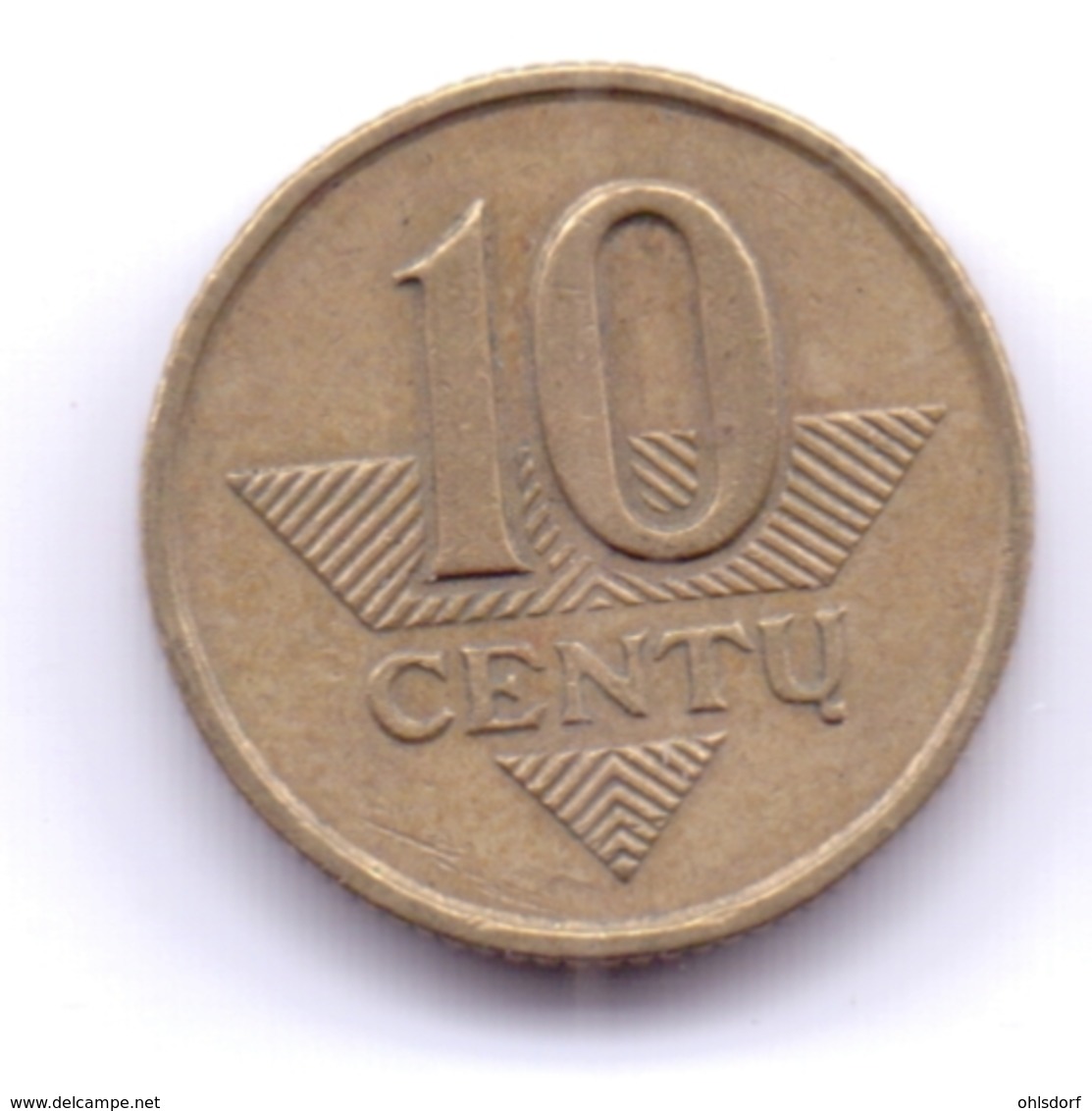 LIETUVA 1997: 10 Centu, KM 106 - Lithuania