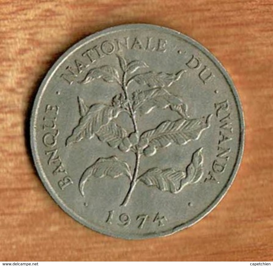 RWANDA / DIX FRANCS / 1974 - Rwanda