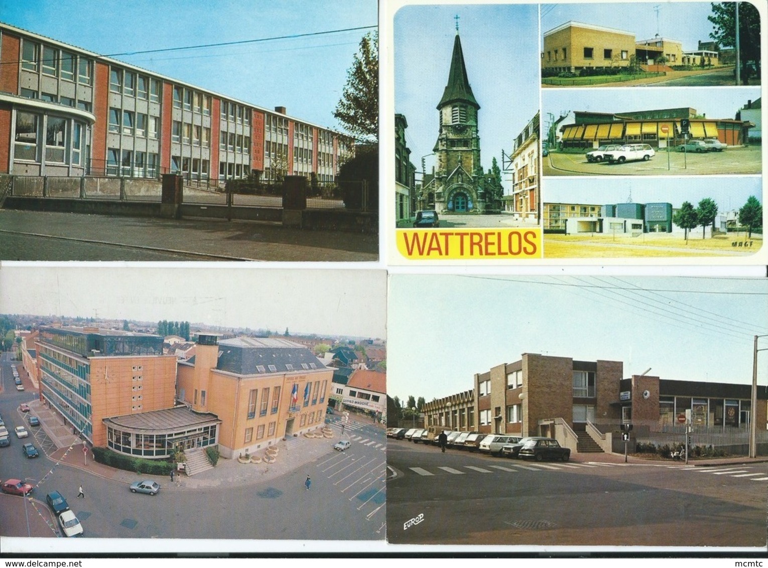 12 Cartes -  Wattrelos   -(Nord) - Wattrelos