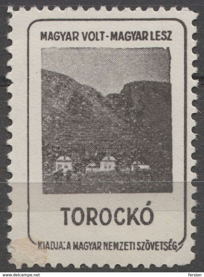 Rimetea Torockó MOUNTAIN - Occupation Revisionism WW1 Romania Hungary Transylvania - MNH - Transilvania