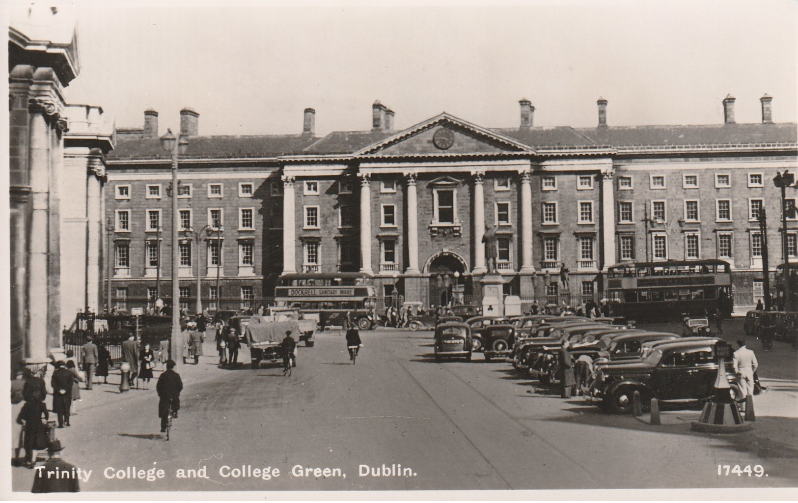 Ireland Postcard Dublin Trinity College - Dublin