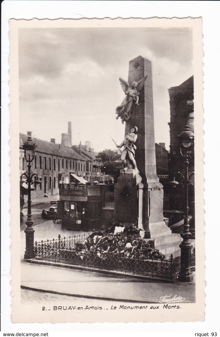 2 - BRUAY-en-ARTOIS - Le Monument Aux Morts - Sonstige & Ohne Zuordnung