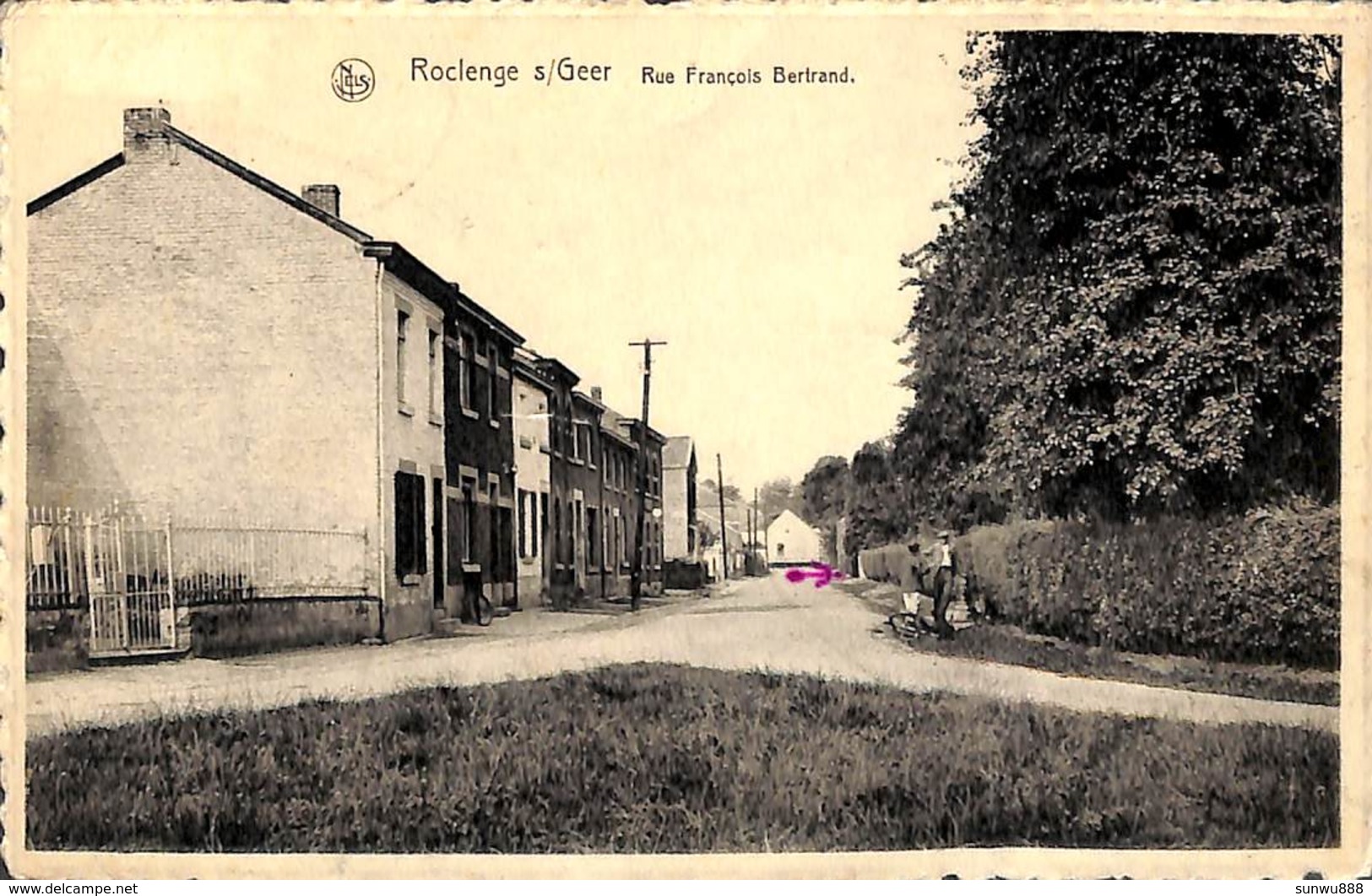 Roclenge S/Geer - Rue François Bertrand (animée)  (prix Fixe) - Bassenge