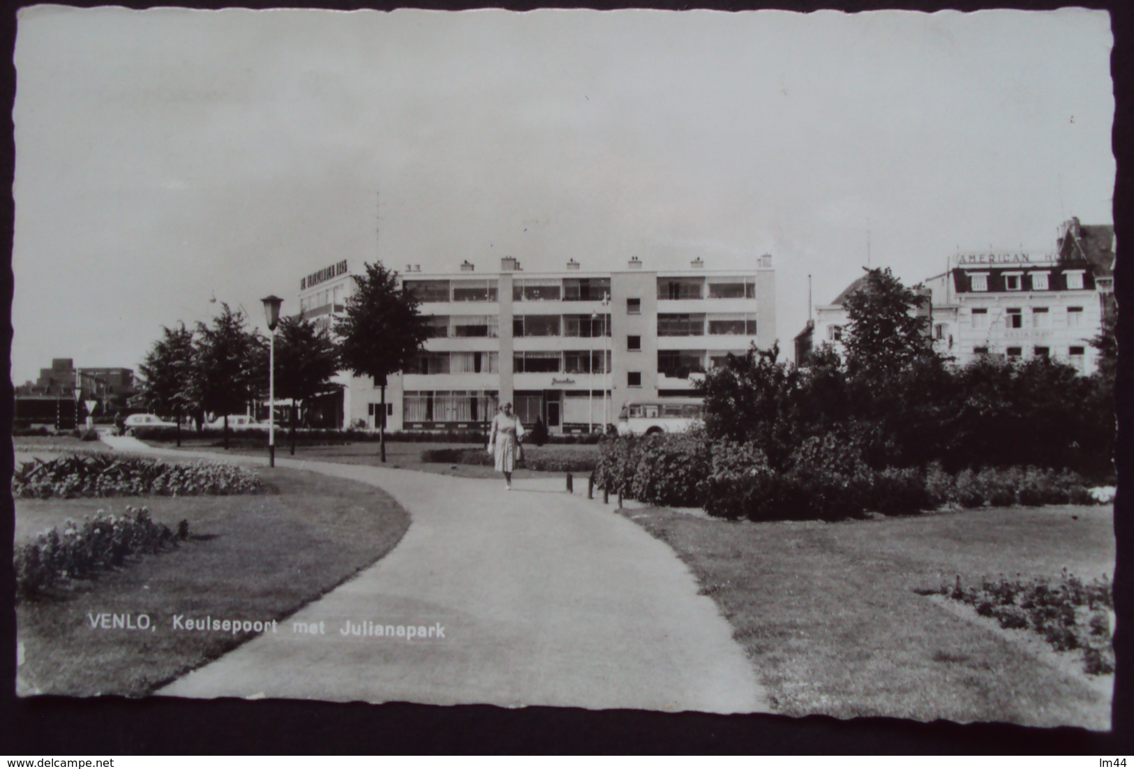 Nederland Venlo Keulse Poort Julianapark Auto Bus Stempel OSSENDRECHT 1962 - Venlo