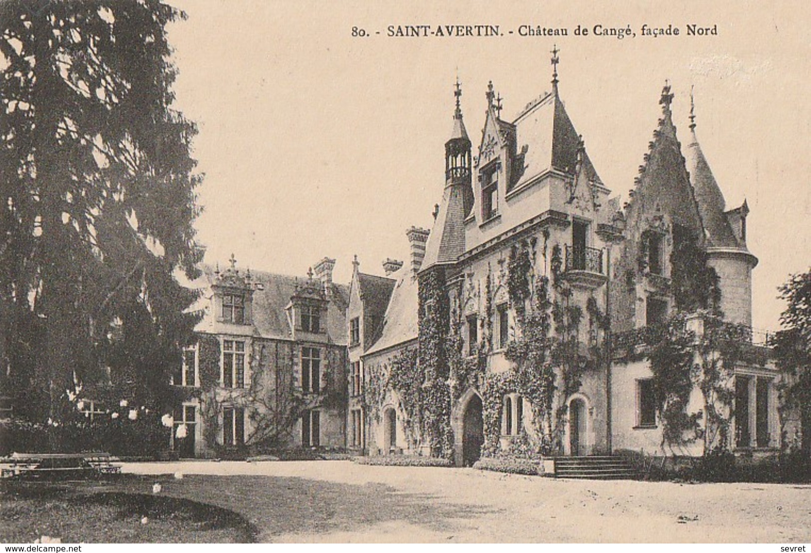 SAINT AVERTIN - Château De Cangé, Façade Nord. - Saint-Avertin