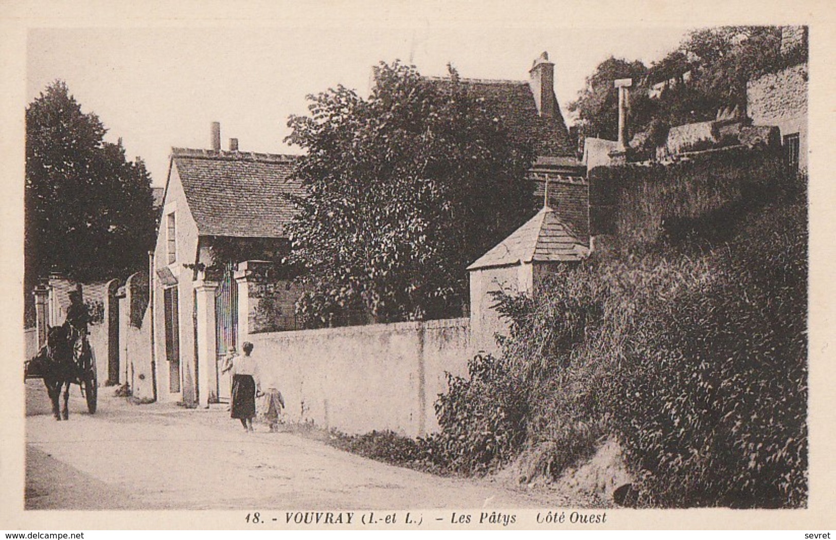 VOUVRAY - Les Patys  Côté Ouest - Vouvray