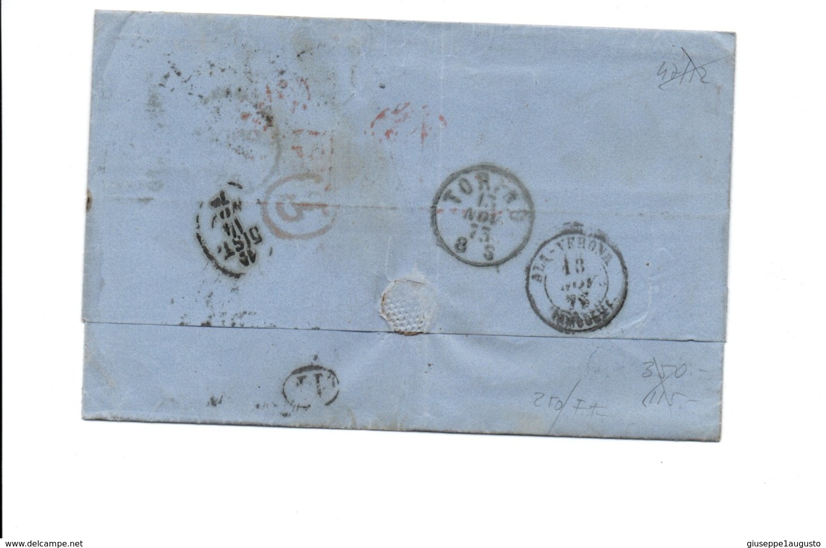 Storia Postale  Postal History    39a - Lettres & Documents