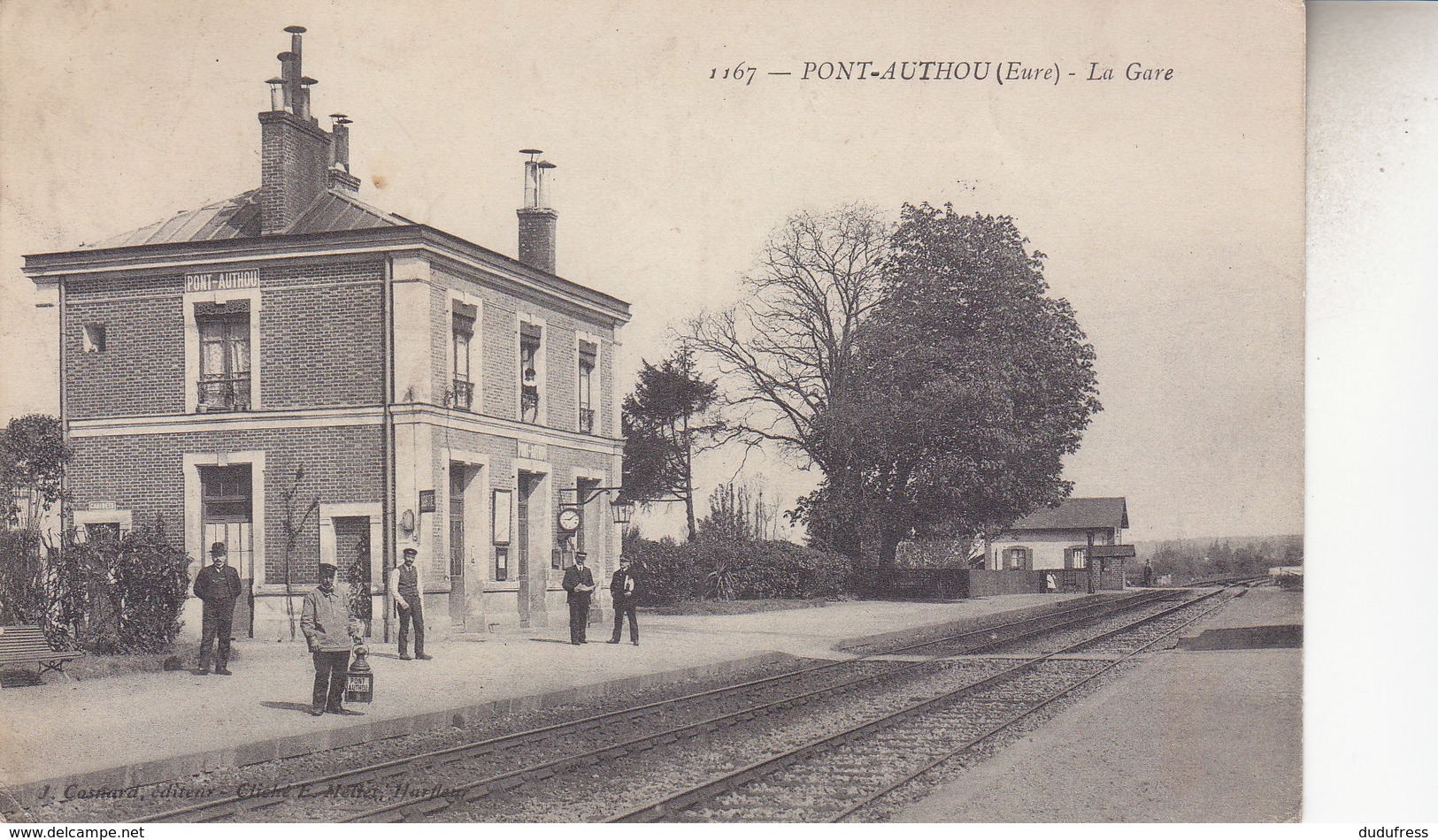 PONT AUTHOU    LA GARE - Altri & Non Classificati