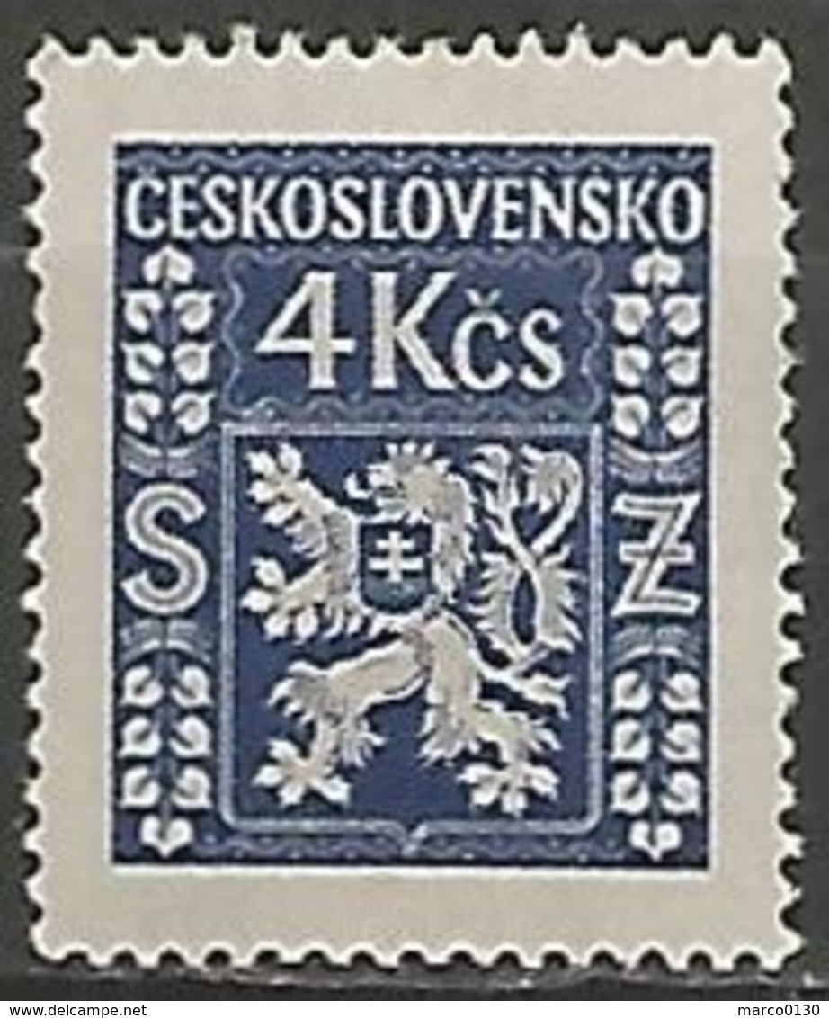 TCHECOSLOVAQUIE / DE SERVICE N° 13 NEUF Avec Charnière - Official Stamps