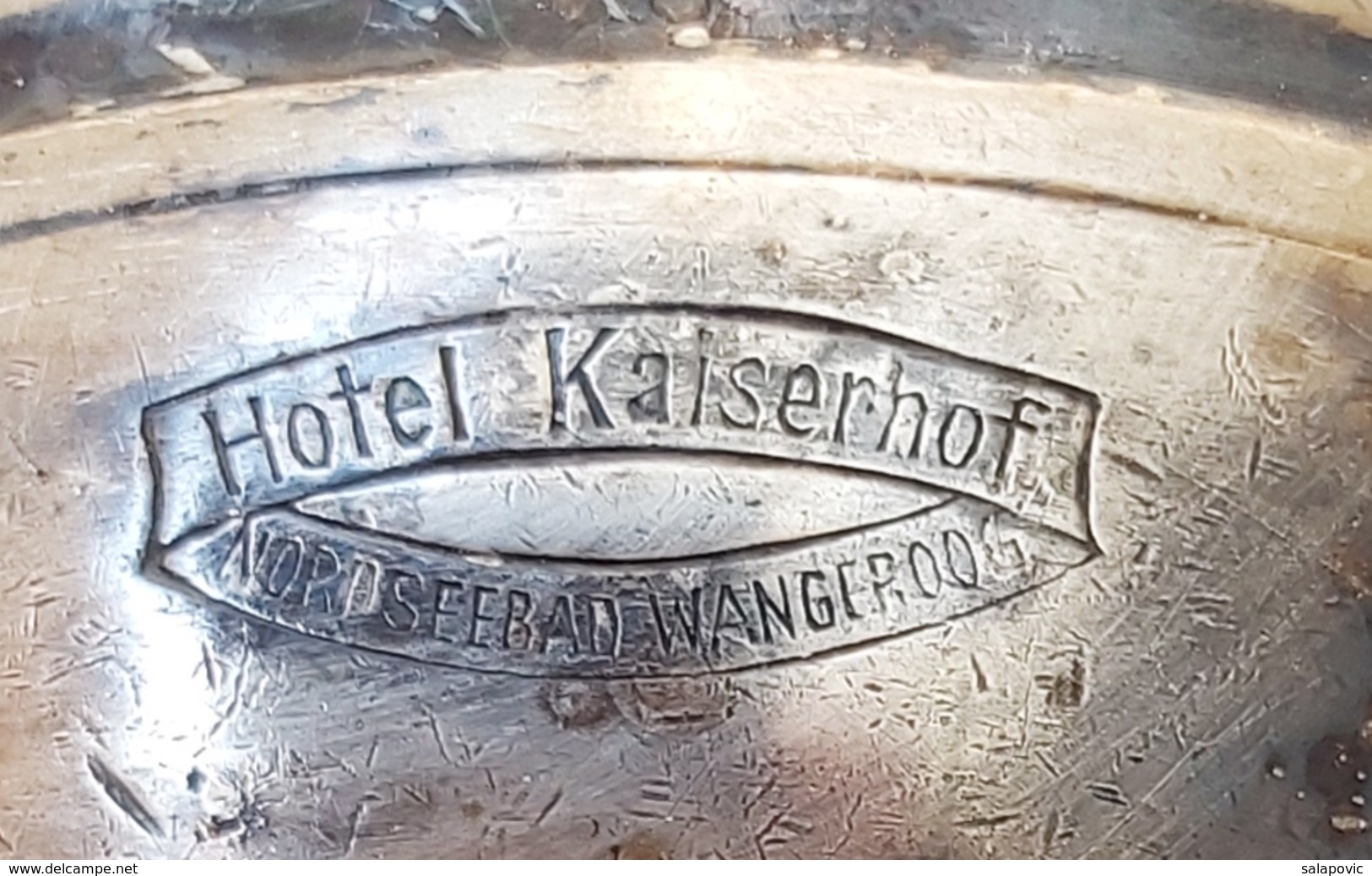 Old Cup Wine Glass Hotel Kaiserhof, Nord Seebad Wangeroog - Cups