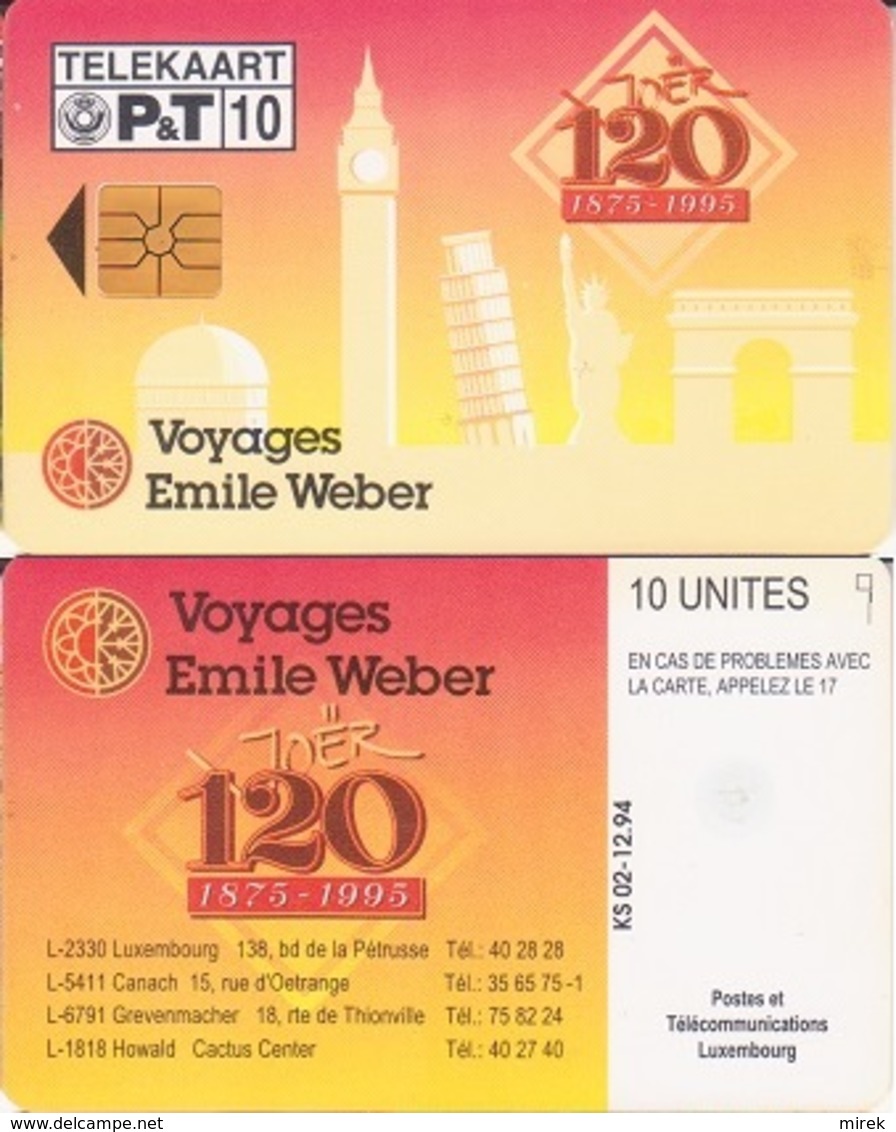 334/ Luxembourg; KS 02. Voyages Emile Weber - Luxemburg