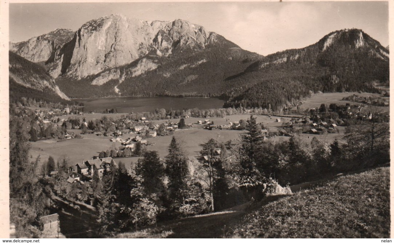 ALTAUSSEE MIT TRESSEN UND TRISSELWAND-REAL PHOTO-1941 - Liezen