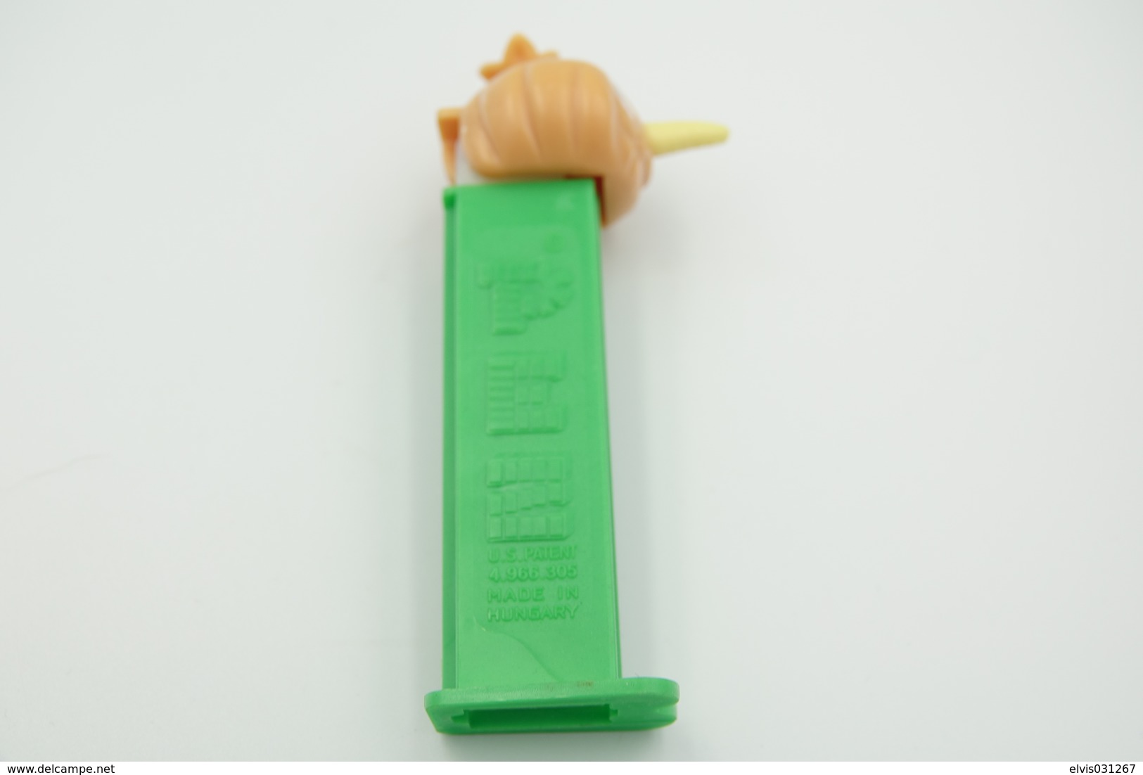 Vintage PEZ DISPENSER : SPUD THE SCARECROW - Bob The Builder - 2002 - Us Patent Hungary Made L=10cm - Figurines