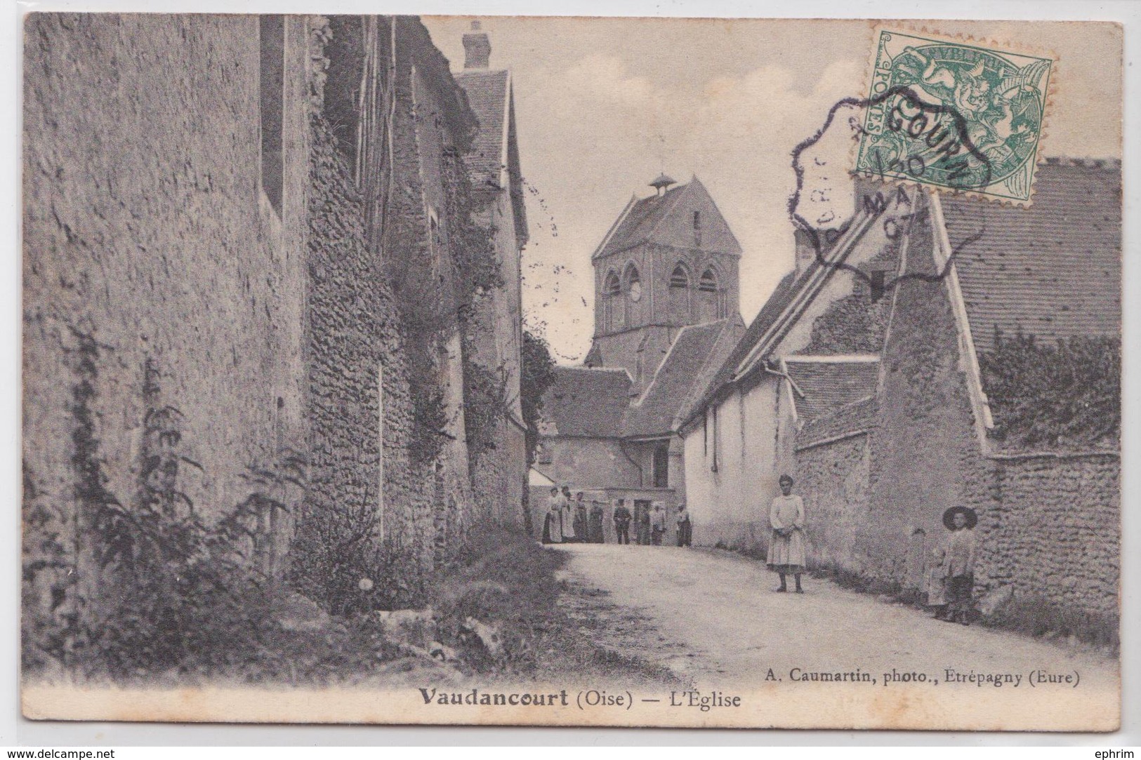 VAUDANCOURT (Oise) - L'Eglise - Autres & Non Classés