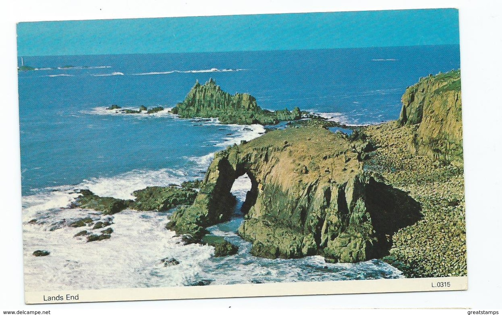 Cornwall Postcard Lands End   Unused Dennis Productions - Land's End