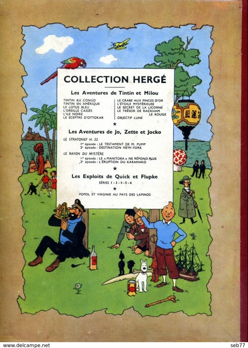 Jo, Zette & Jocko : Le Testament De M. Pump / Hergé - Jo, Zette & Jocko