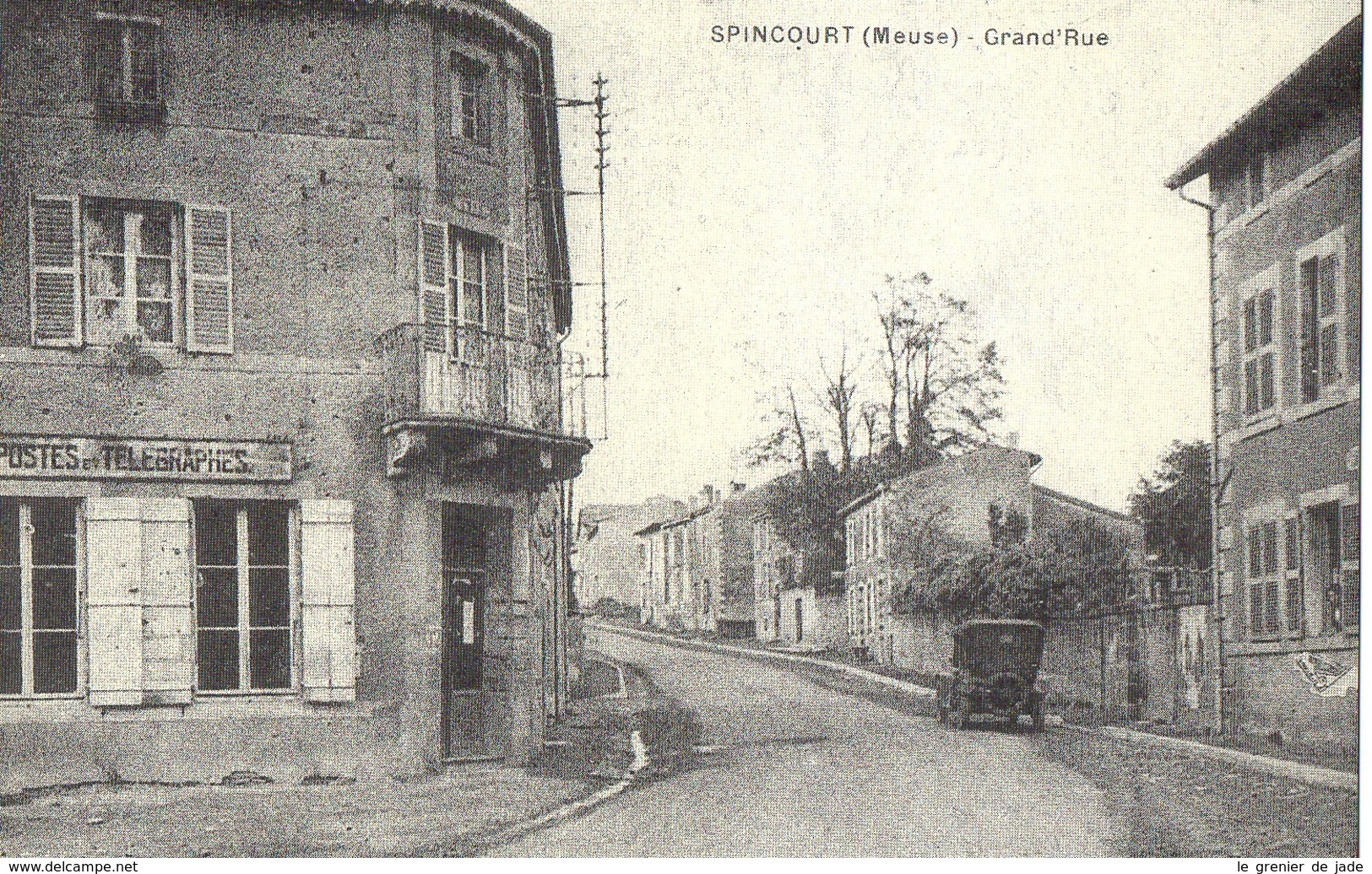 55 LORRAINE SPINCOURT Grand'Rue  (Cartes D'Autrefois) - Spincourt