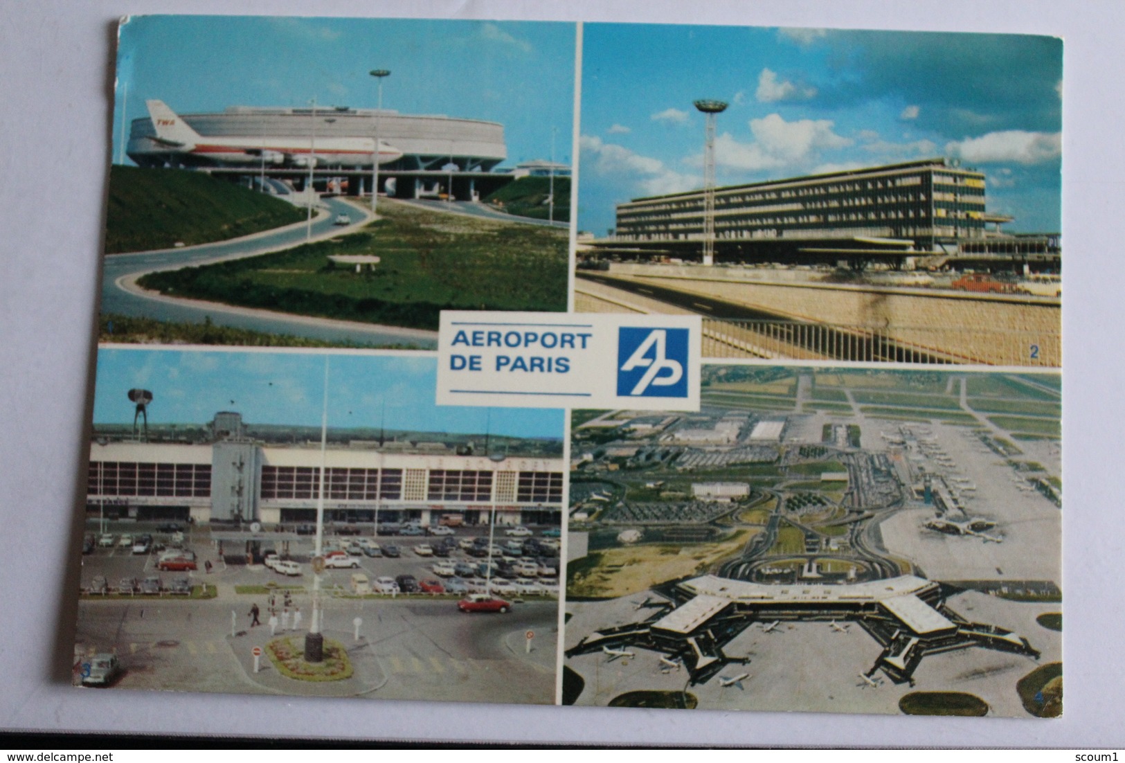 Aéroport De Paris - Aérogare Charles De Gaulle à Roissy En France - Muiltivues - 1975 - Aéroports De Paris