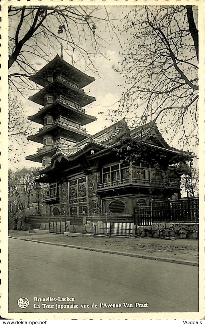 027 309 - CPSM - Brussels - Bruxelles - La Tour Japonaise - Museen