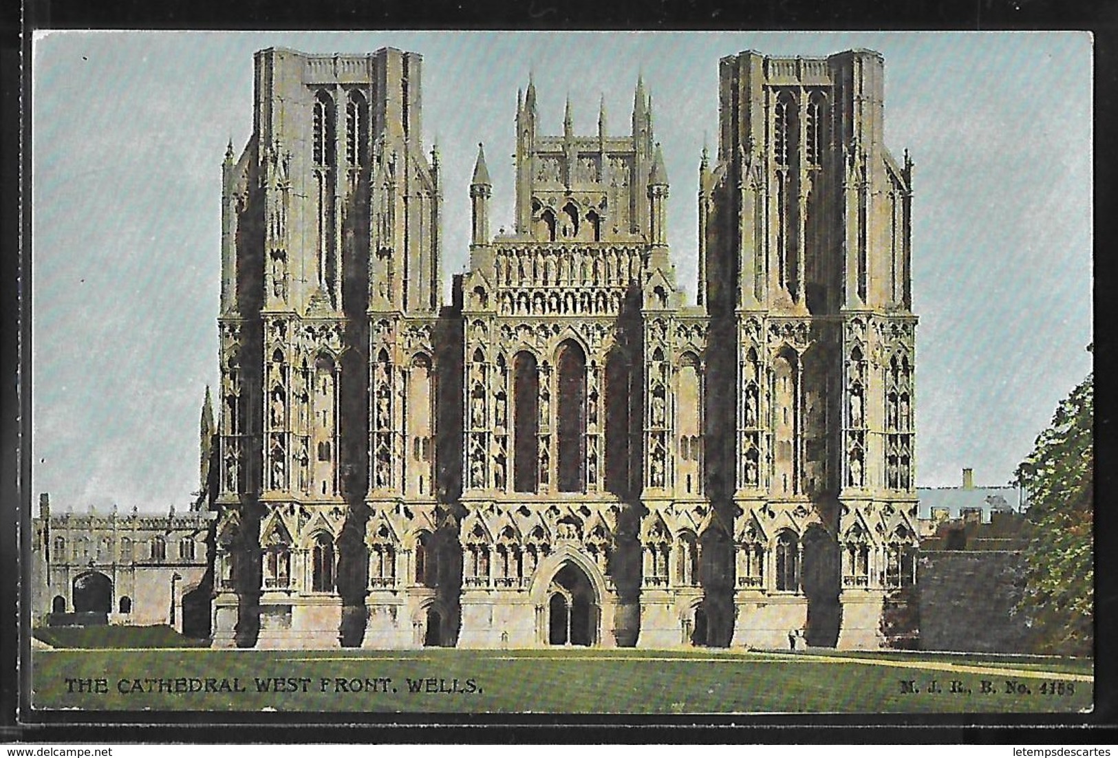 REPRODUCTION ANGLETERRE - Wells, The Cathedral West Front - Wells