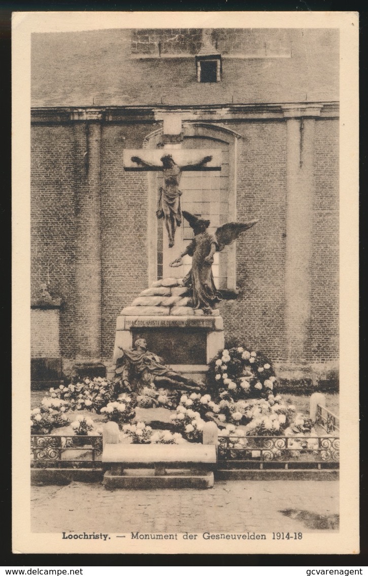 LOCHRISTI MONUMENT DER GESNEUVELDEN 1914 - 18 - Lochristi