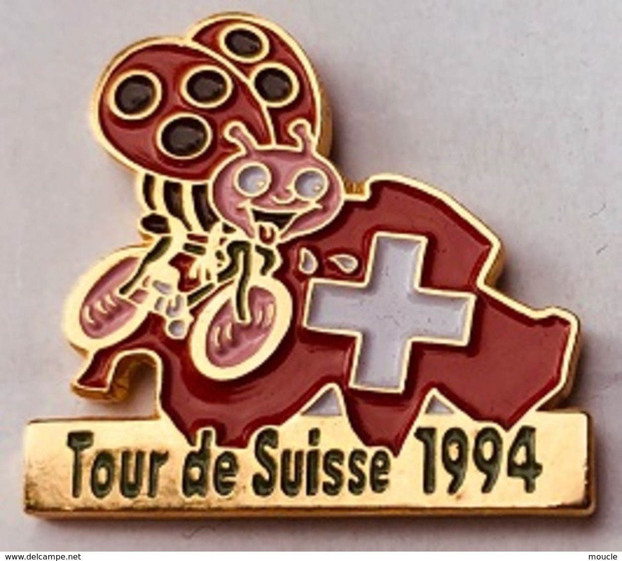 CYCLISME - VELO - CYCLISTE - BIKE - TOUR DE SUISSE 1994 - COCCINELLE - BICICLETA - FAHRRAD - SCHWEIZ - SVIZZERA -   (25) - Cycling