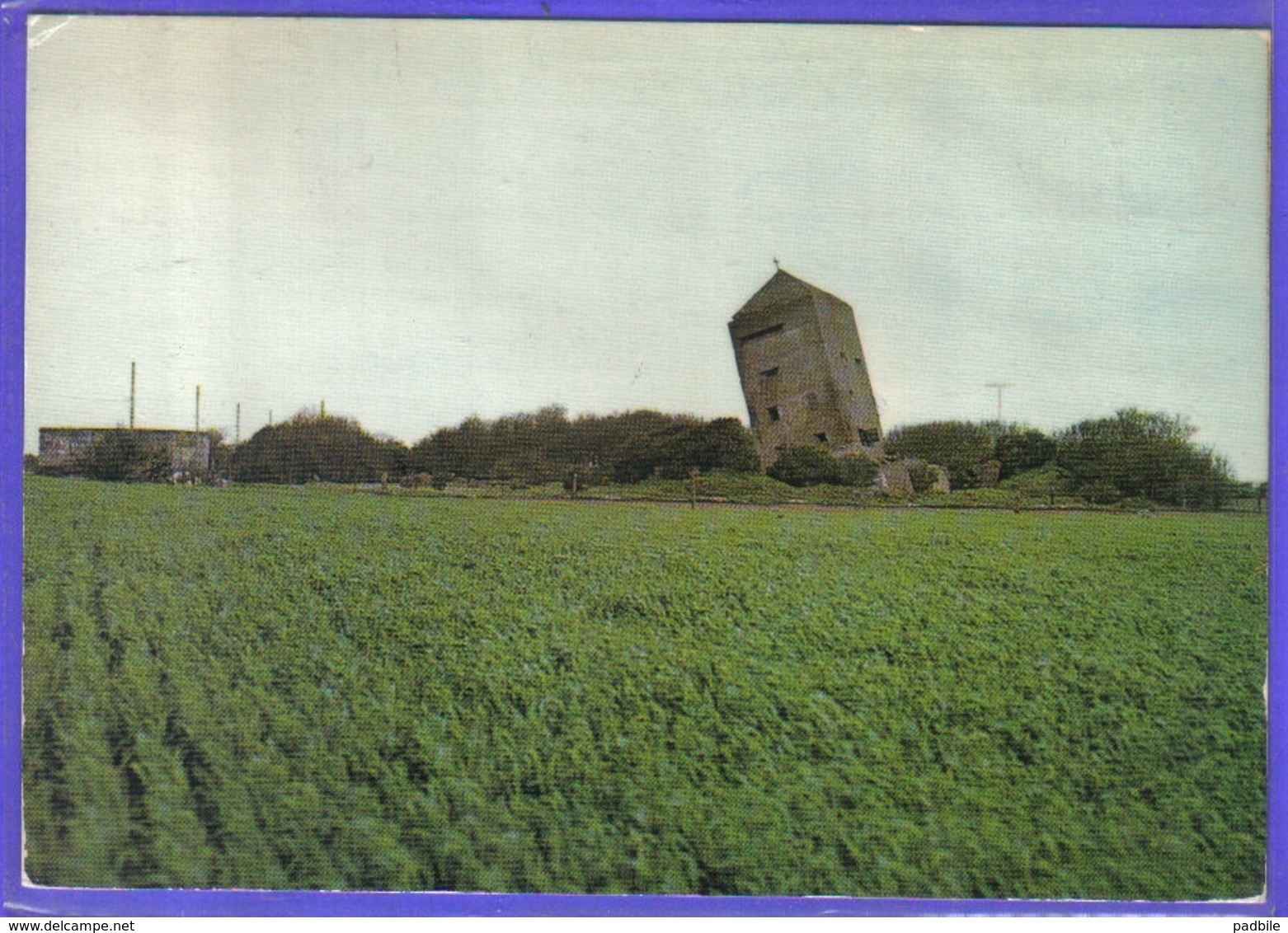 Carte Postale 62.  Oye-Plage  La Tour Penchée   Très Beau Plan - Oye Plage