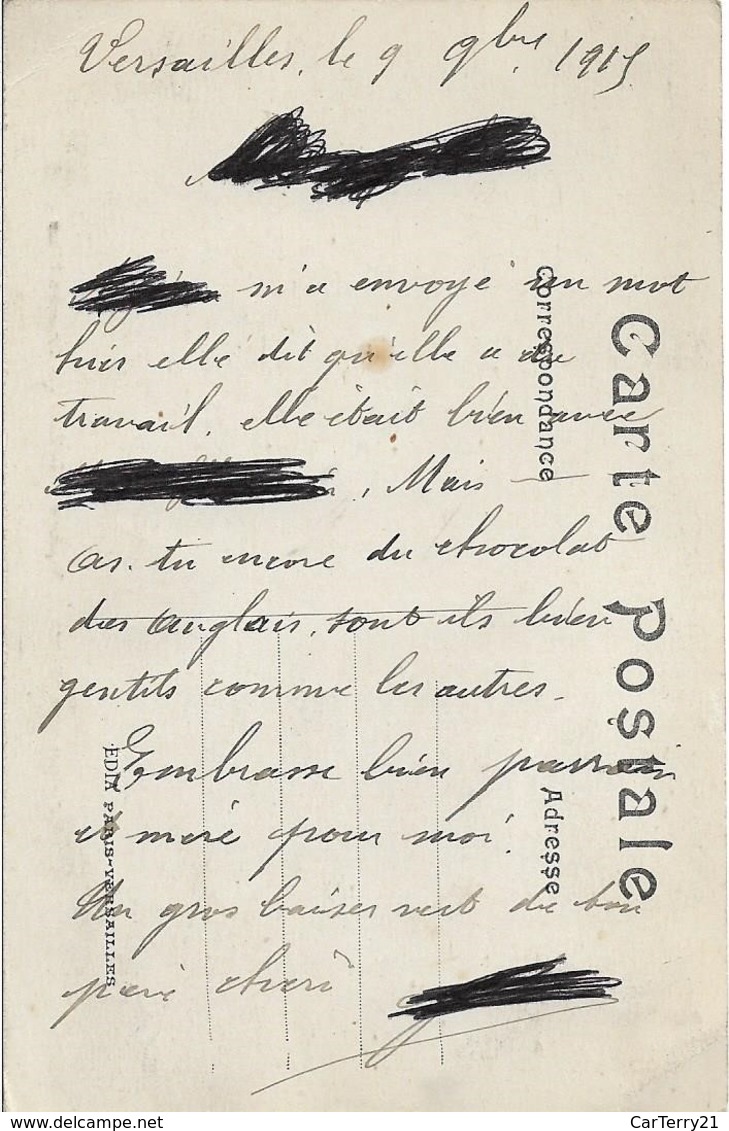 78. VERSAILLES. LE BASSIN DE NEPTUNE. LE JOUR DES GRANDES EAUX. 1915. - Versailles (Château)