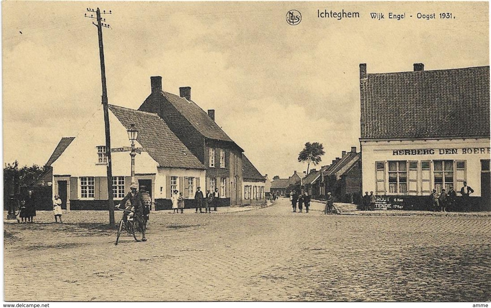 Ichtegem   *  Wijk Engel - Oogst 1931 - Ichtegem