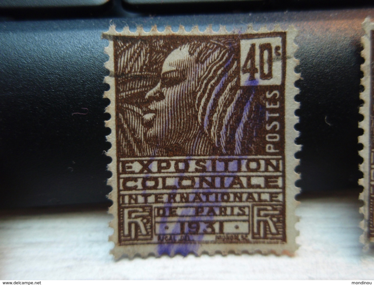 Beau Timbre EXPOSITION COLONIALE INTERNATIONALE DE PARIS 1931 40 C. Tellier = 271 - Used Stamps