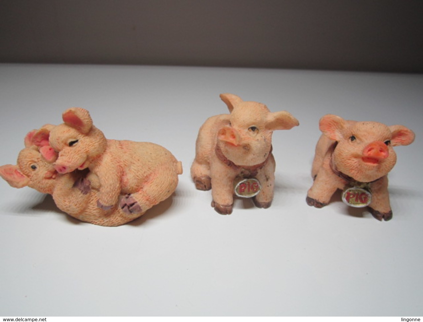 3 COCHONS Pour Collection. - Varkens