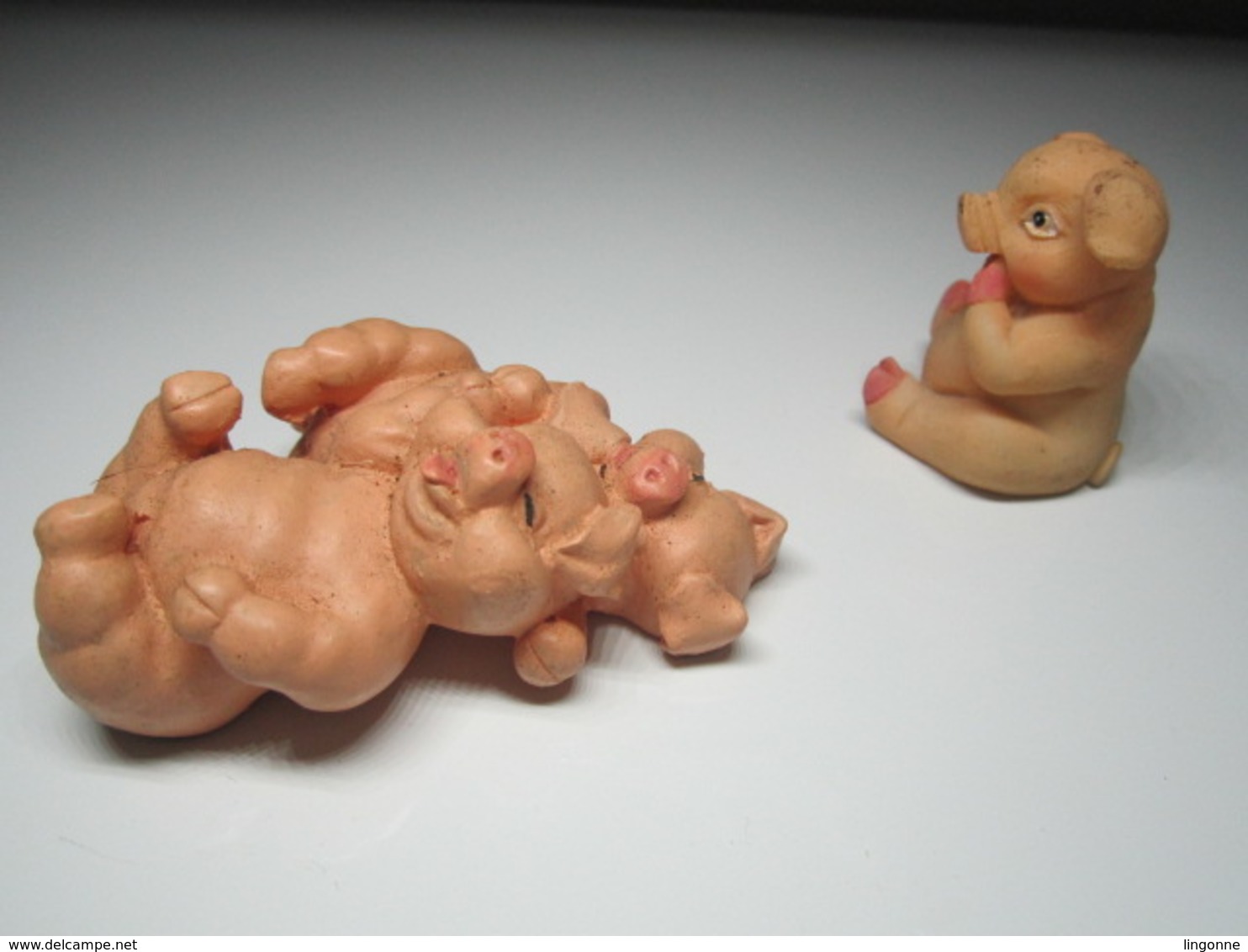 2 COCHONS Pour Collection. - Cochons