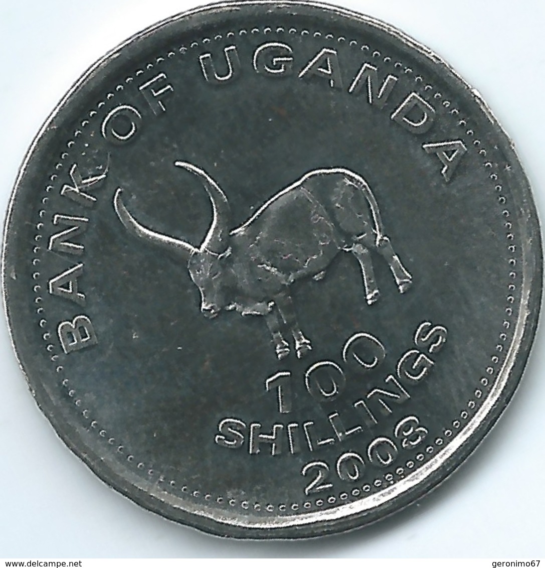 Uganda - 2008 - 200 Shillings - KM67a - Magnetic - Oeganda