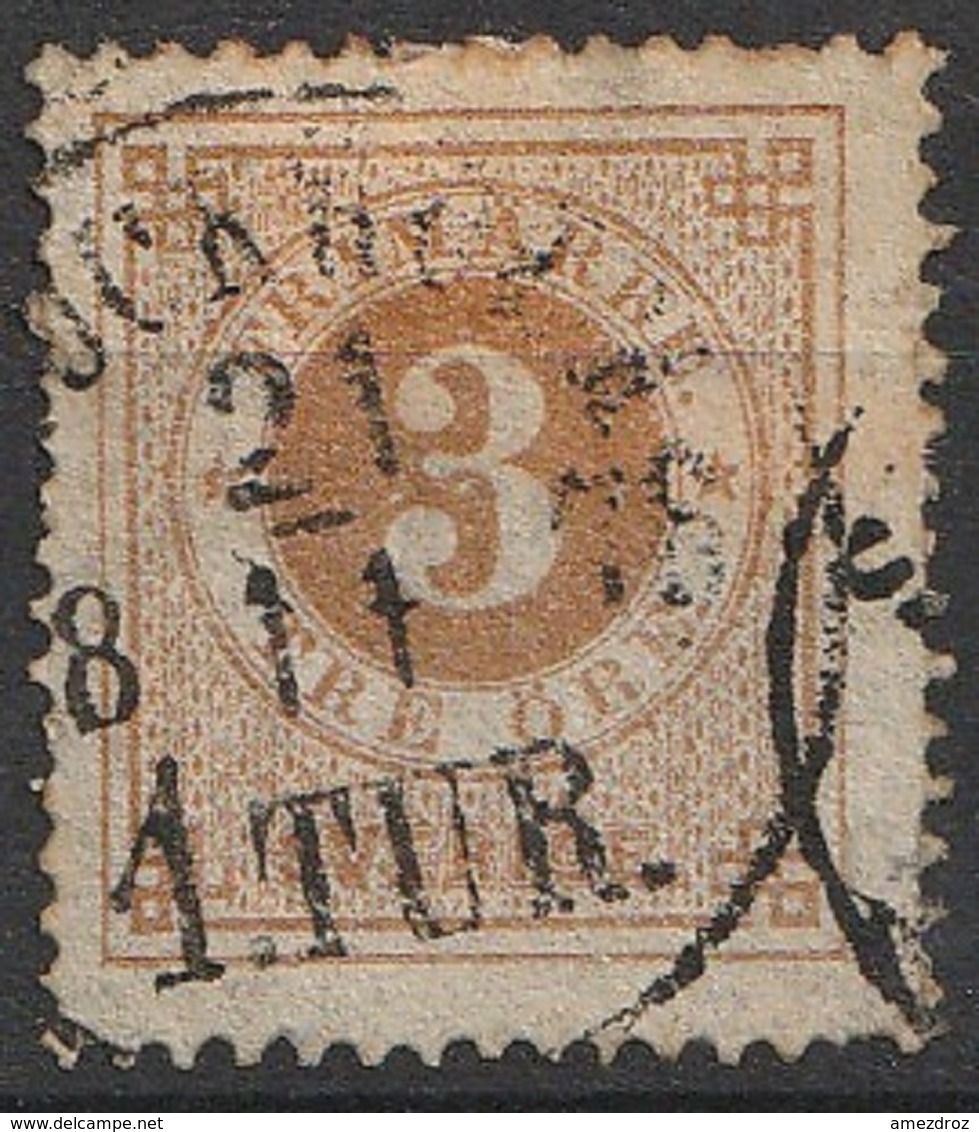 Suède 1872-85 N° 16  (G3) - Oblitérés