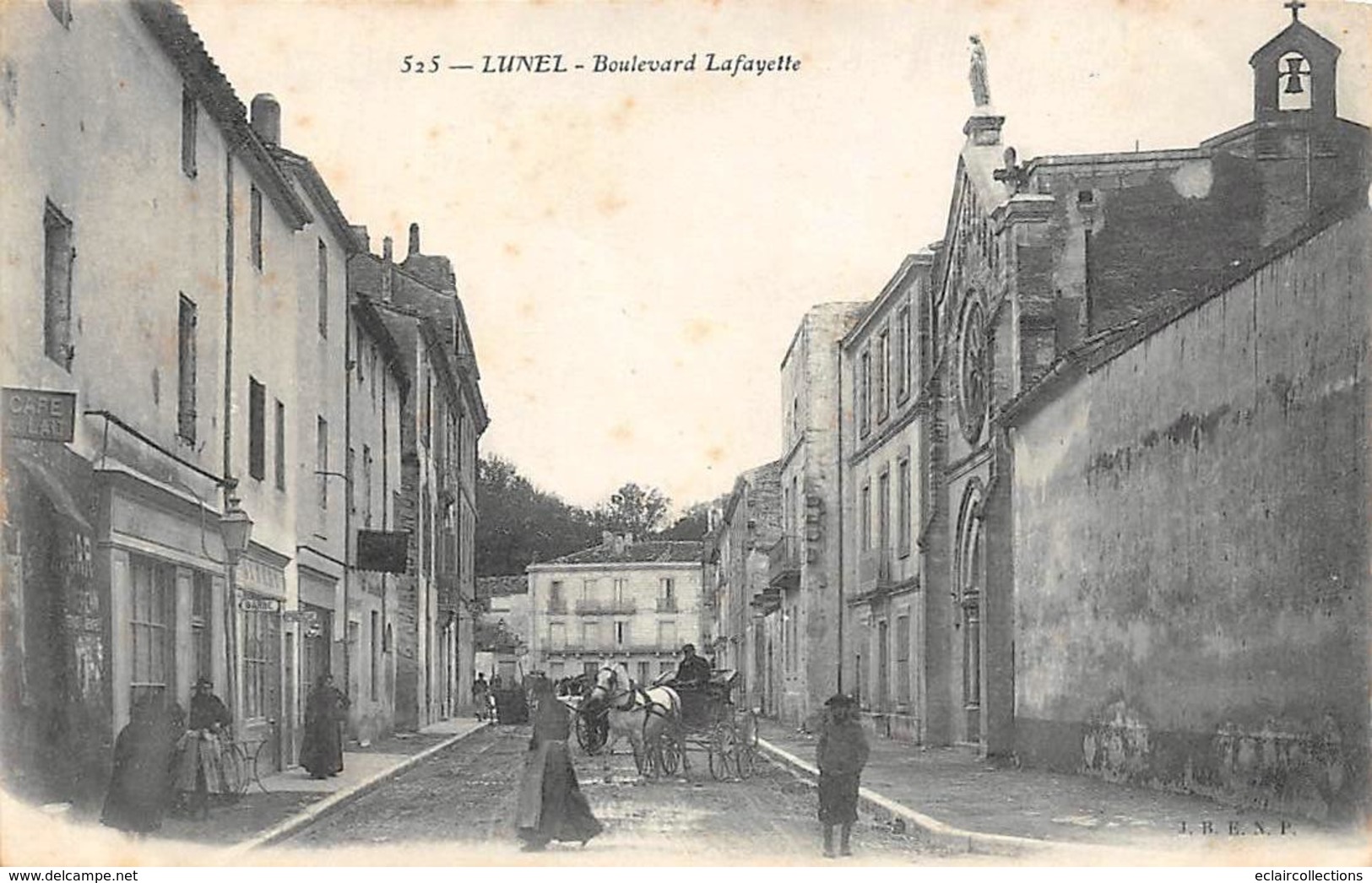 Lunel           34           Boulevard Lafayette           (Voir Scan) - Lunel