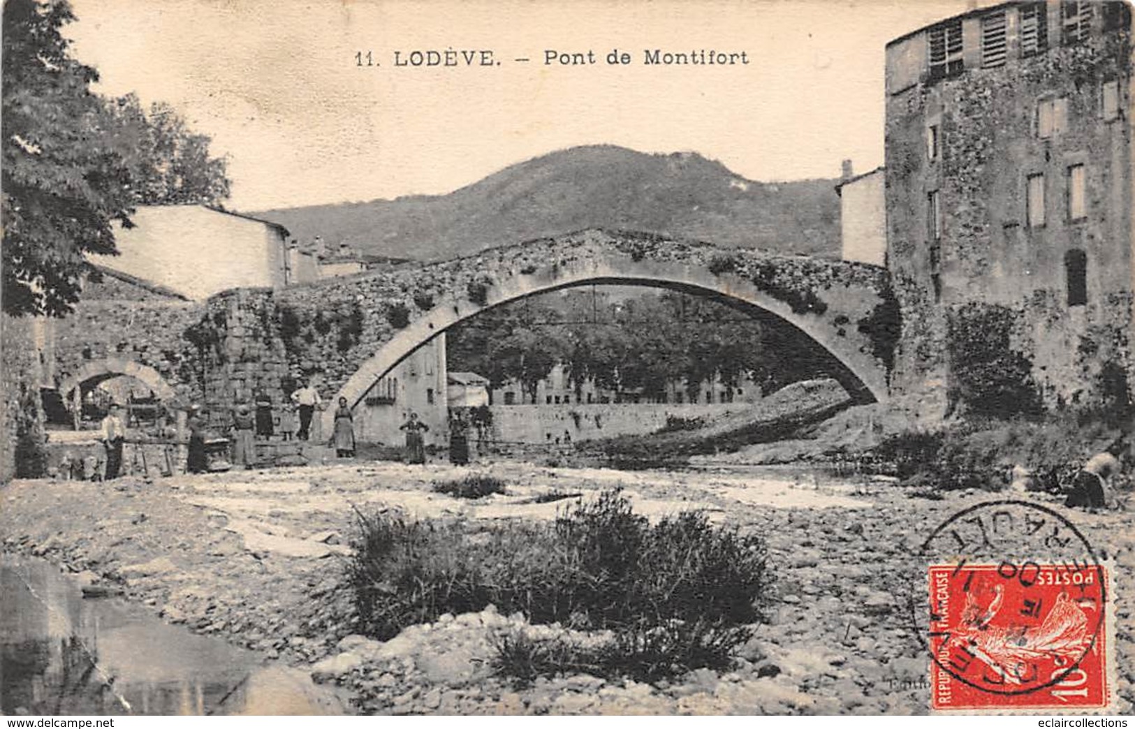 Lodève          34           Le Pont De Montifort        (Voir Scan) - Lodeve