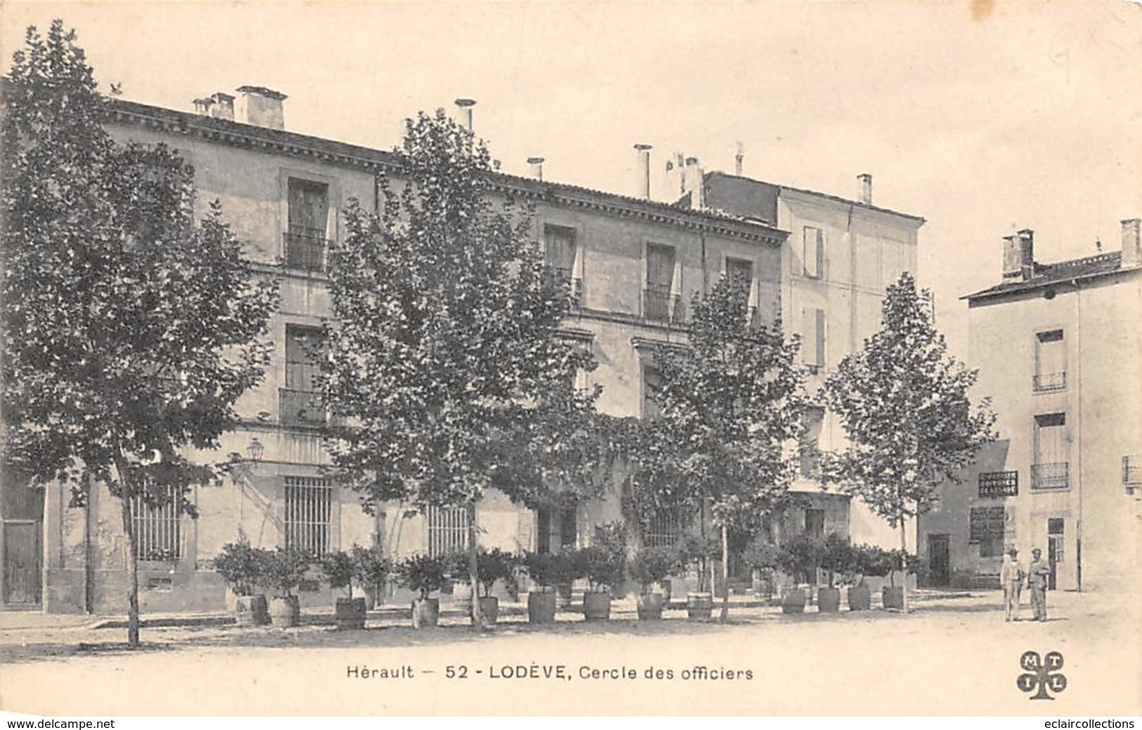 Lodève          34           Le Cercle Des Officiers         (Voir Scan) - Lodeve