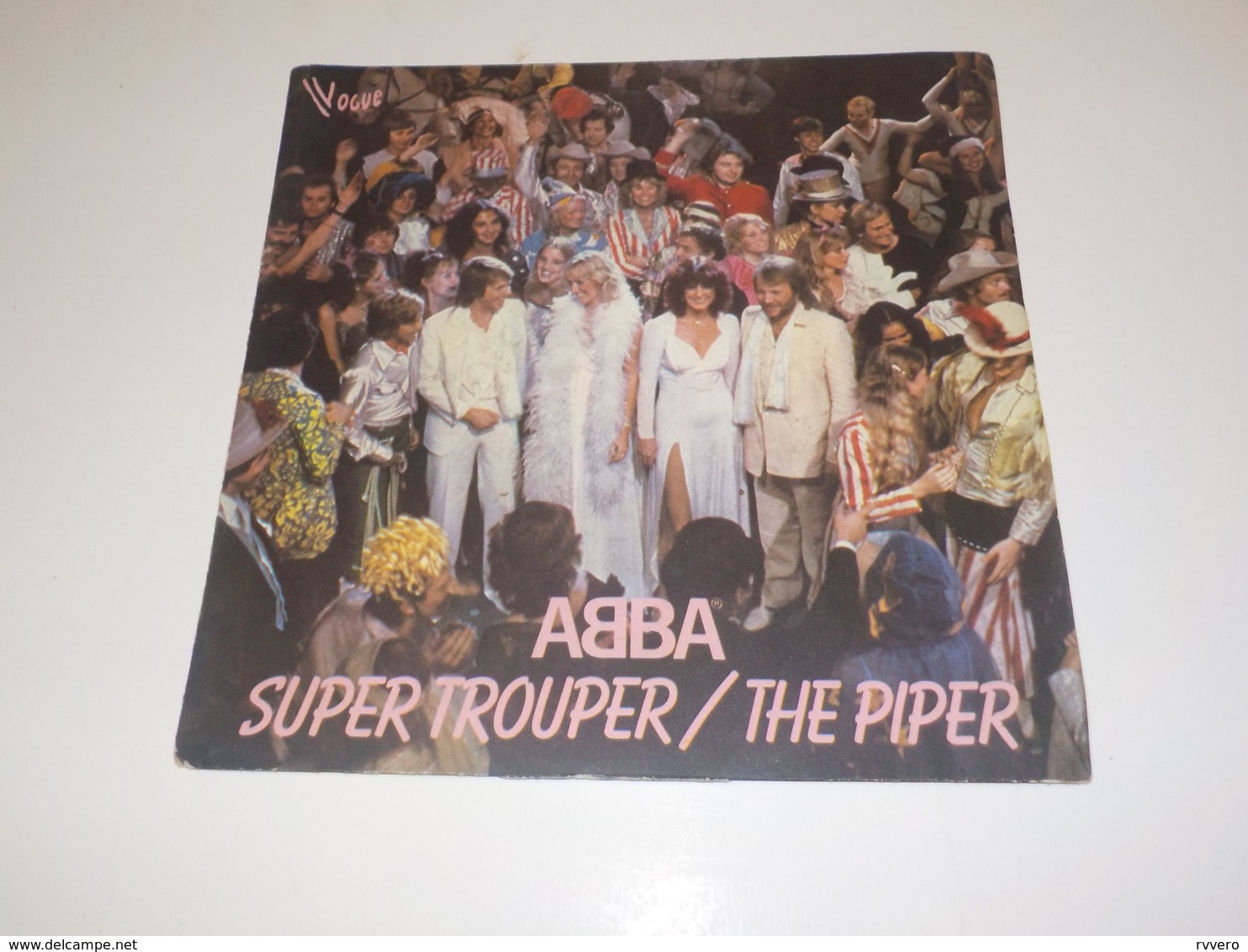 45 TOURS  ABBA SUPER TROUPER 1980 - New Age