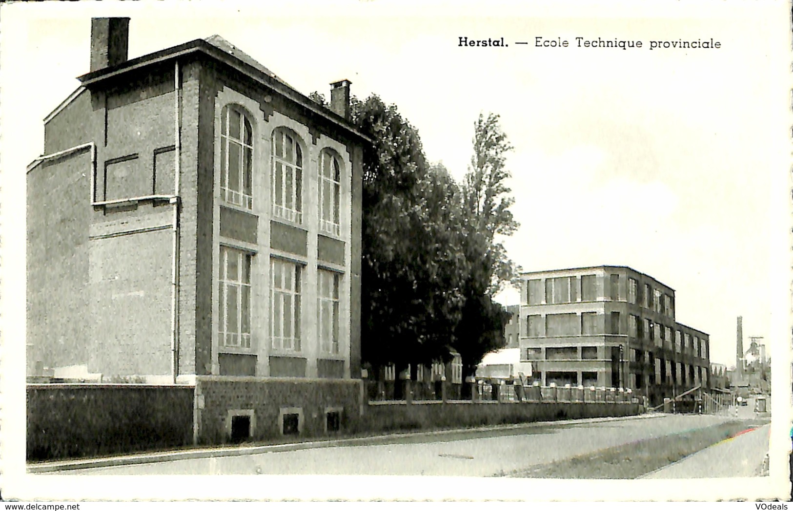 027 334 - CPSM - Herstal - Ecole Technique Provinciale - Herstal