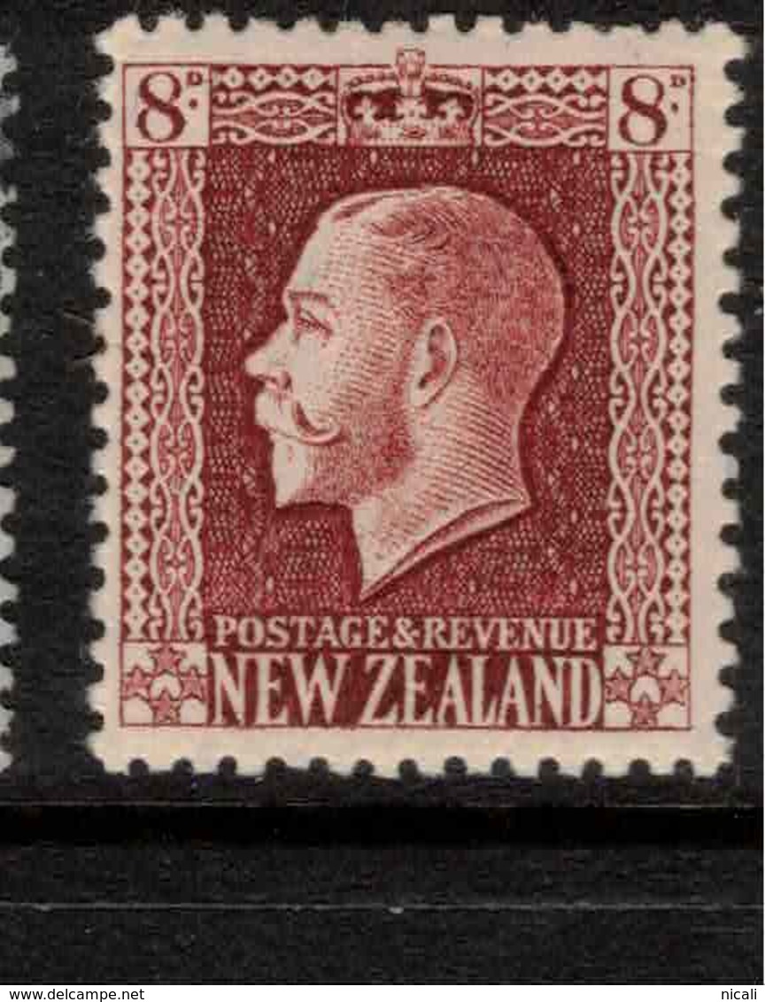 NZ 1915 8d Red-Brown KGV SG 428 HM ZZ73 - Neufs